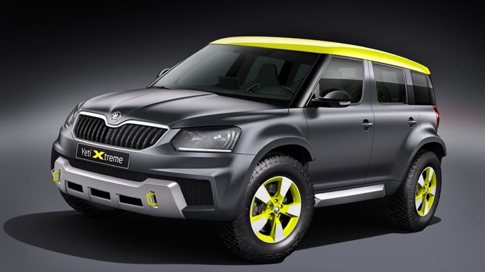 Το Yeti Xtreme concept, αντλεί έμπνευση από τα αγωνιστικά οχήματα και θα βρεθεί σε λίγες μέρες στην εκδήλωση Worthersee.